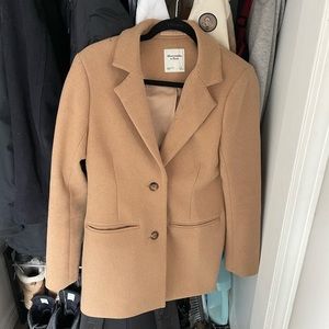 Abercrombie, size small tan dress jacket
